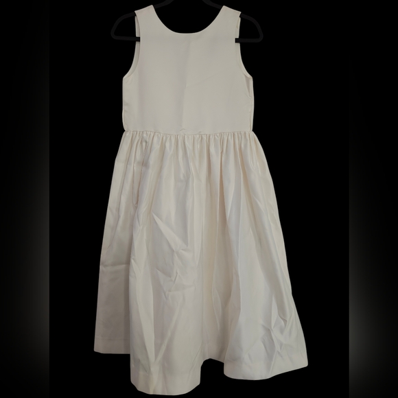 Us Angels Ivory Sleeveless Formal Dress - Picture 2 of 7